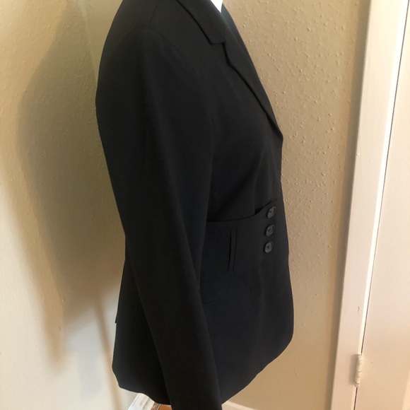 KARL LAGERFELD Black Blazer - Picture 3 of 8